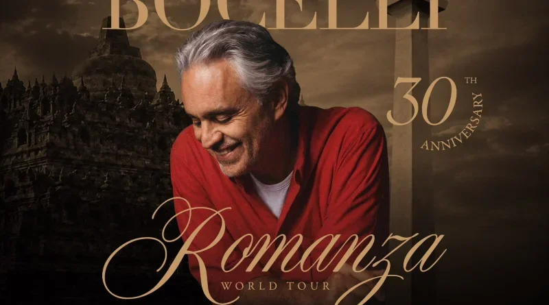 Andrea Bocelli Rayakan 30 Tahun Romanza di Borobudur dan Jakarta